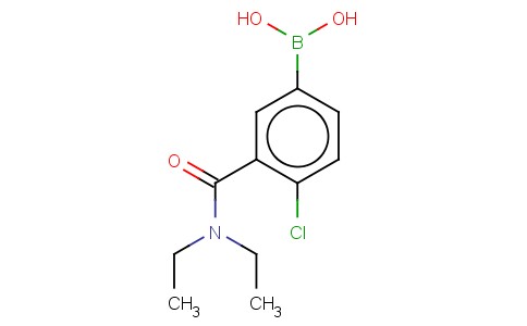 4-CHLORO-3-(N,N-DIETHYLCARBAMOYL)PHENYLBORONIC ACID